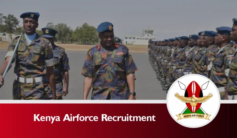 Kenya Airforce Recruitment 2025/2026 KAF Portal