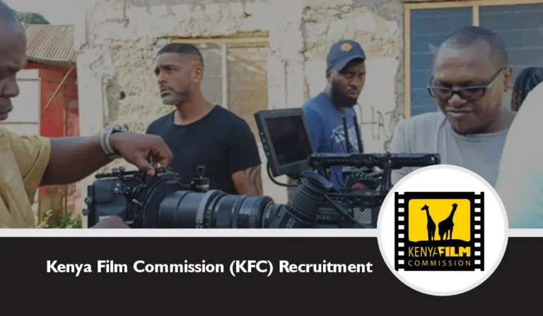 Kenya Film Commission Recruitment 2025/2026 Jobs Portal