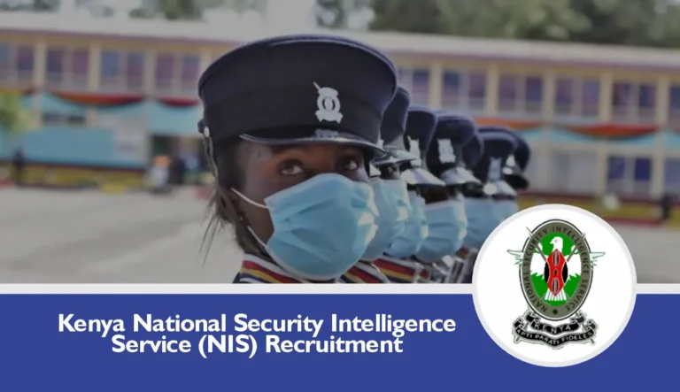 Kenya NIS Recruitment 2025/2026 Vacancies Career Portal