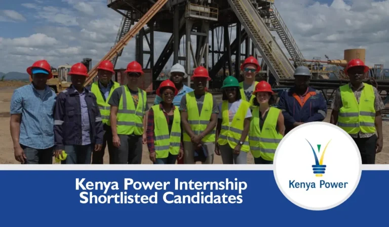 Is Kenya Power Internship Shortlisted Candidates 2025 Out?