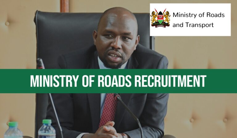 Apply for Ministry of Roads Recruitment 2024/2025 Jobs