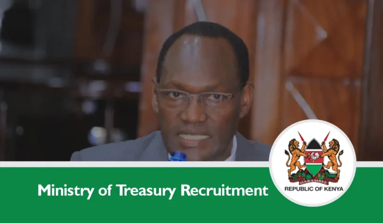 Ministry of Treasury Recruitment 2024/2025 Job Vacancies Portal