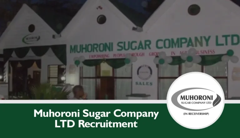 Muhoroni Sugar Company Recruitment 2025/2026 Jobs, Eligibility