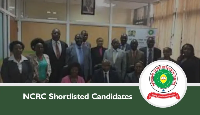 NCRC Shortlisted Candidates 2025/2026 PDF is Out – Check Here