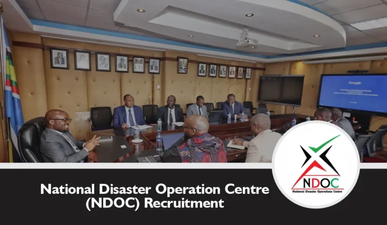 NDOC Recruitment Vacancies 2025/2026 Jobs Portal