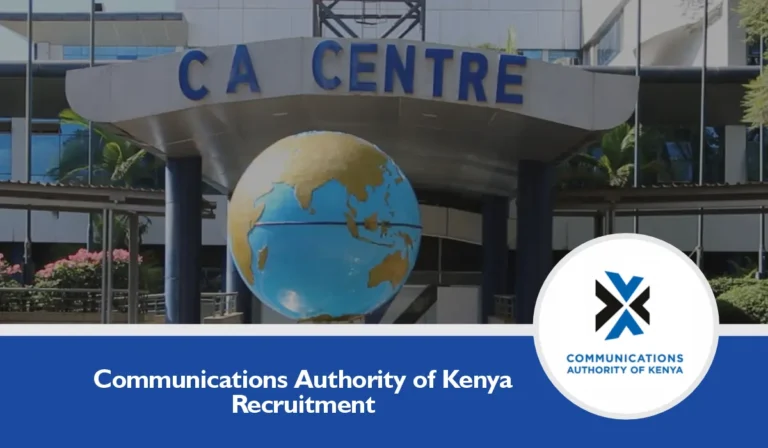 Competition Authority of Kenya Recruitment 2024/2025 CAK Jobs