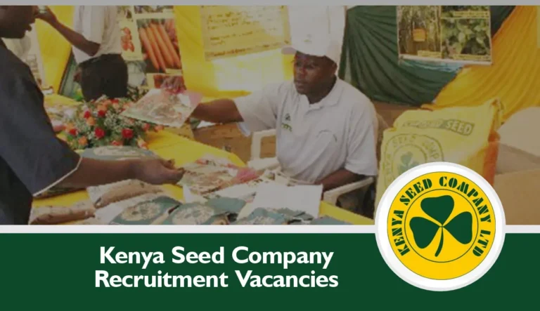 Kenya Seed Company Recruitment 2025/2026 KSC Jobs in Kenya