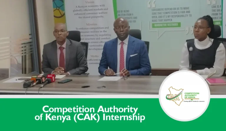 CAK Internship 2025-2026 Application, Requirements, Dates