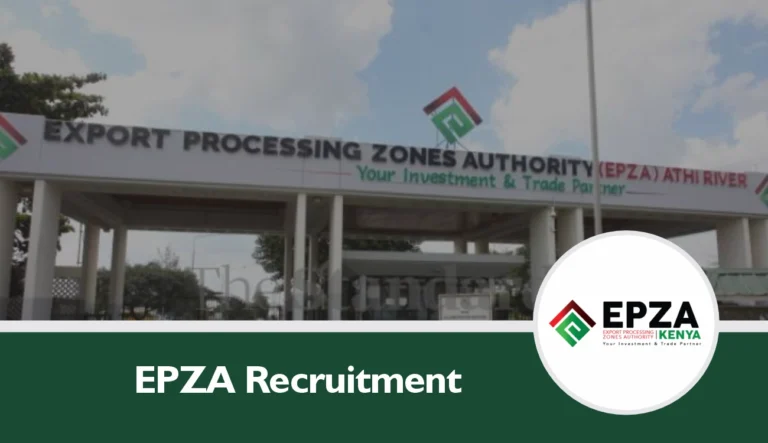 EPZA Recruitment 2025/2026 Jobs, Eligibility, Deadline