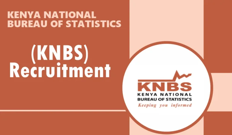 KNBS Jobs 2025/2026 Recruitment Form Portal