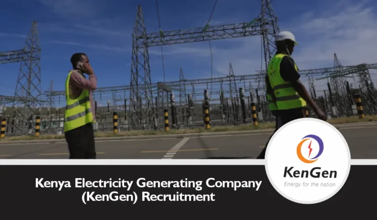 KenGen Recruitment 2025 Jobs Portal