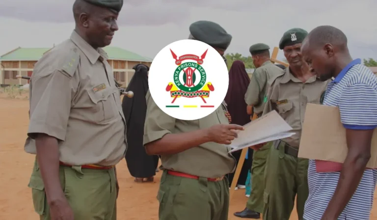 Kenya Prisons Recruitment 2025/2026 Application Form Portal