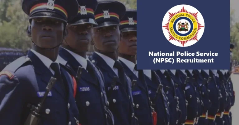 National Police Service Recruitment 2025 Jobs Portal