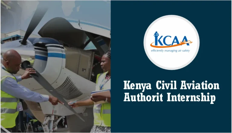 KCAA Internship Opportunities 2025 Application Portal