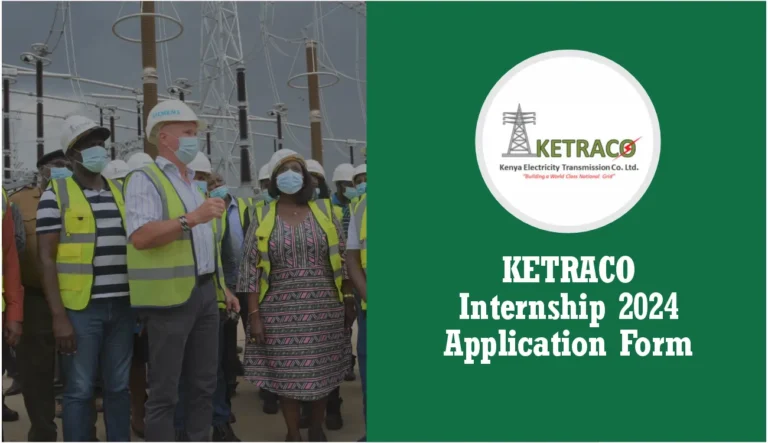 KETRACO Internship 2025 Application Form Portal