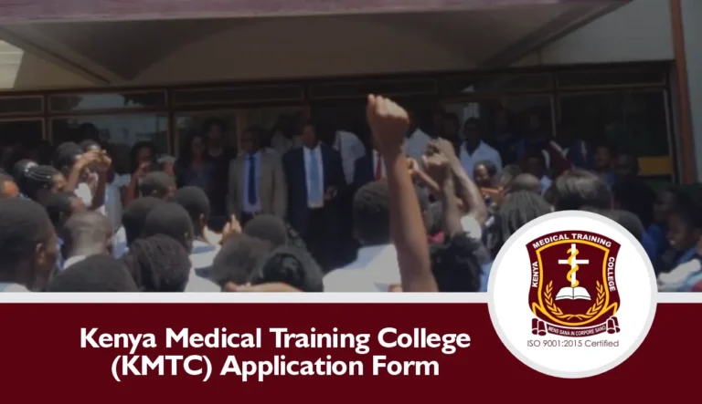 KMTC Application Form 2025 Admission Intake for March/May