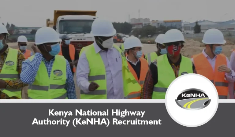 KeNHA Recruitment 2025/2026 Job Vacancies Application Portal