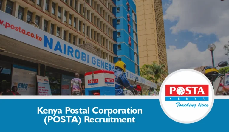 Kenya Postal Corporation Recruitment 2025 PCK Jobs Portal