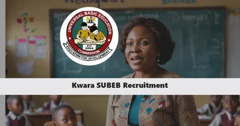 Kwara SUBEB Recruitment 2025 Application Form Portal