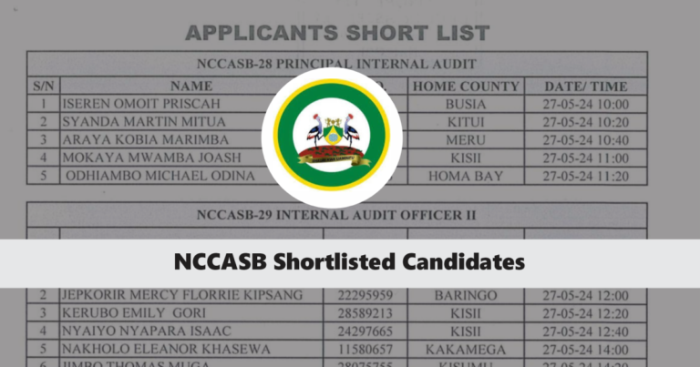 NCCASB Shortlisted Candidates 2024 PDF List is Out – Check Here