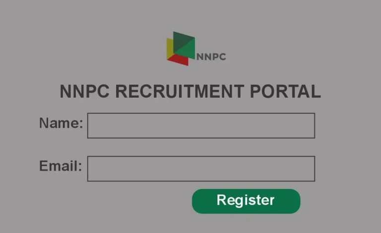 2025 NNPC Recruitment Portal for Registration