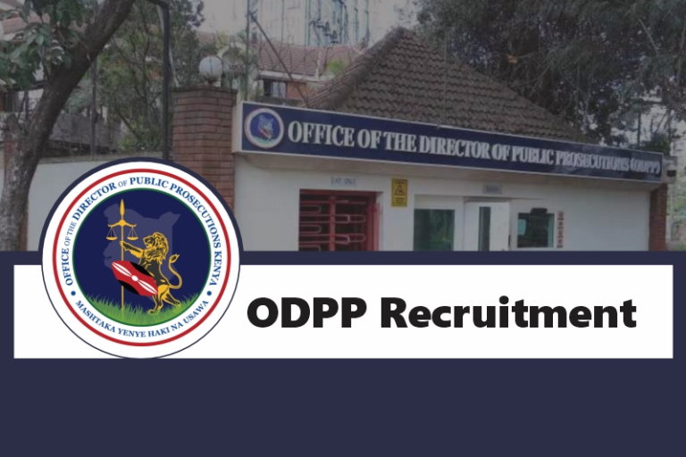 ODPP Recruitment 2025 Open Jobs/Vacancies Application Portal