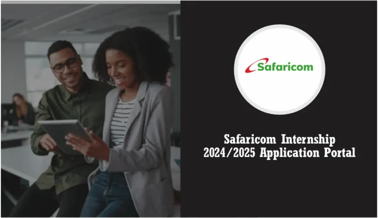 Safaricom Internship 2025 Application Form PortalSafaricom Internship 2025 Application Form Portal