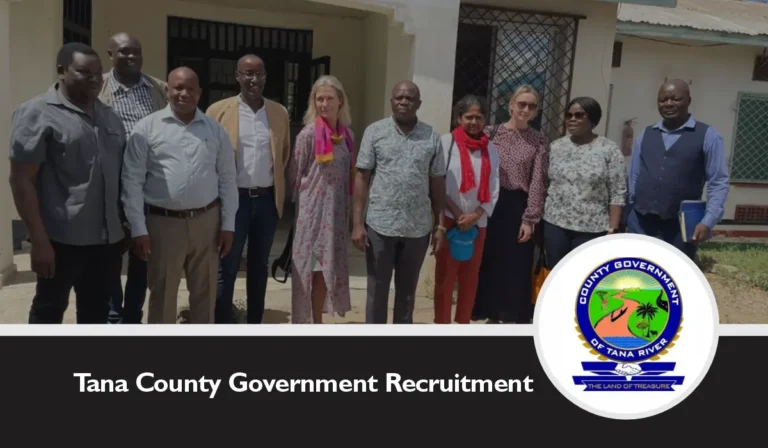 Tana River County Recruitment 2025 Jobs/Vacancies Portal