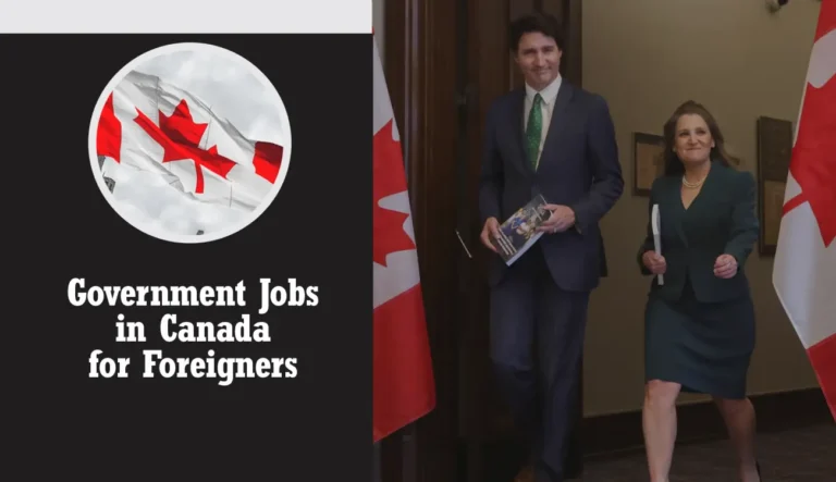 Government Jobs in Canada for Foreigners December 2024