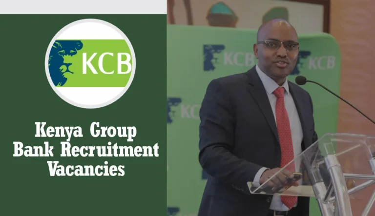 KCB Recruitment 2025/2026 Jobs Portal www.irecruitment.kcbgroup.com