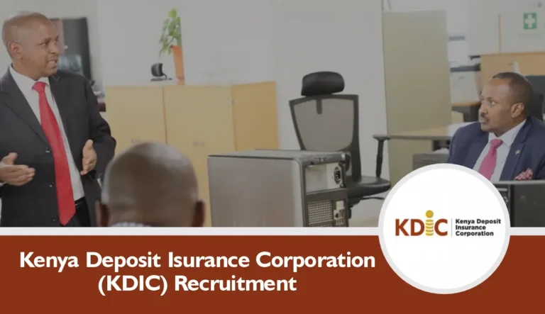 KDIC Recruitment 2025/2026 Jobs Application Form Portal