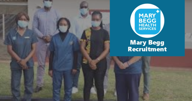 Mary Begg Recruitment 2024 Jobs/Vacancies Application Portal