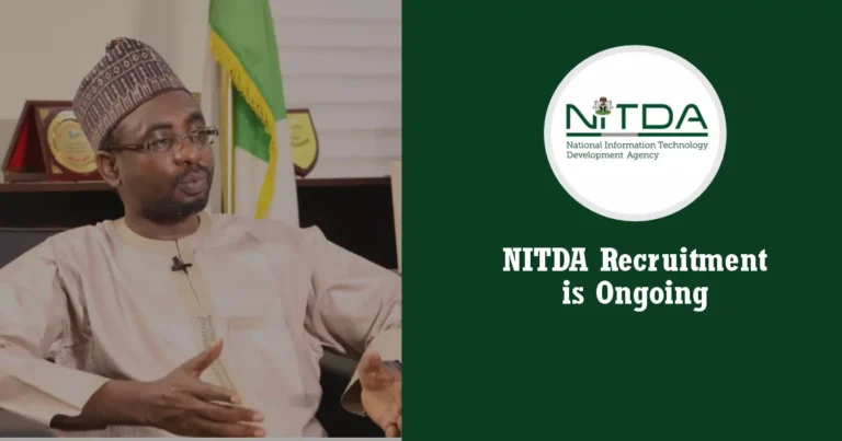 NITDA Recruitment 2025/2026 Vacancies Application Form Portal