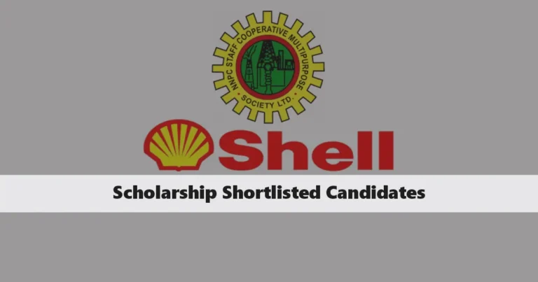 NNPC/SNEPCO Scholarship Shortlisted Candidates 2024 PDF is Out