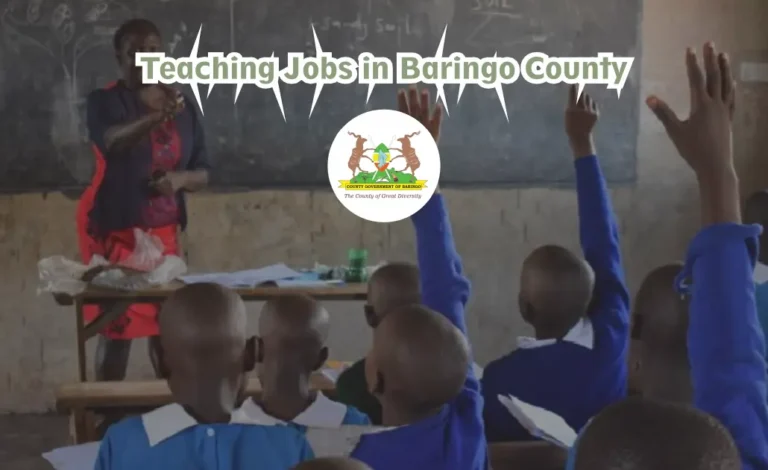 Teaching Jobs in Baringo County 2025/2026