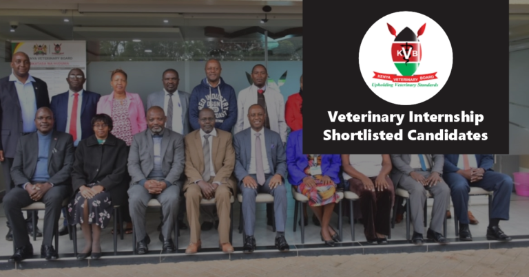 Veterinary Internship Shortlisted Candidates 2025 PDF Download