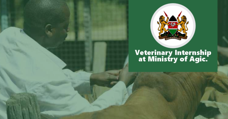 Veterinary Internship at Ministry of Agriculture 2024, Latest News