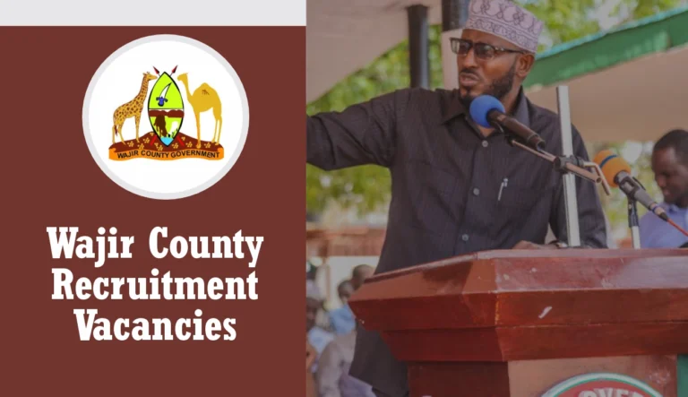 Wajir County Recruitment 2024/2025: Apply for Wajir Jobs