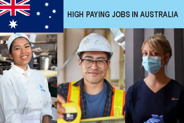 Australia High Paying Jobs with Visa Sponsorship 2024