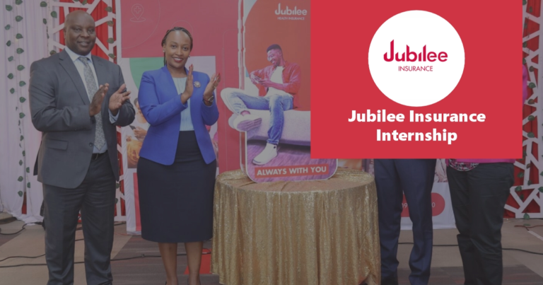 Jubilee Insurance Internship Jobs 2024 Application Form Portal