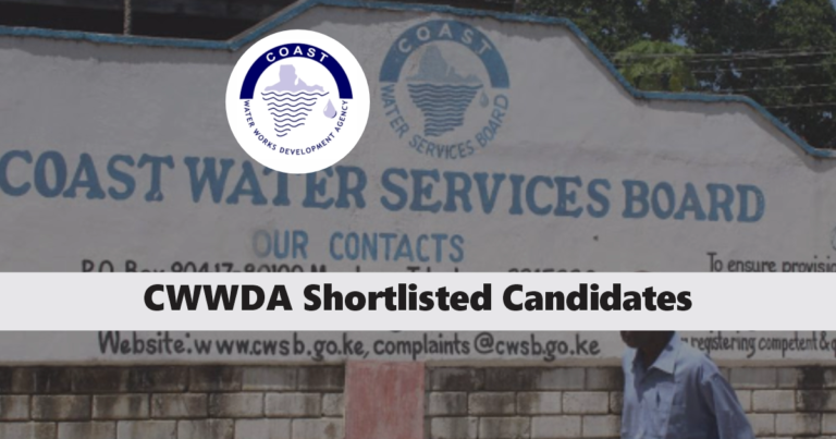 CWWDA Shortlisted Candidates 2024/2025 PDF List is Out