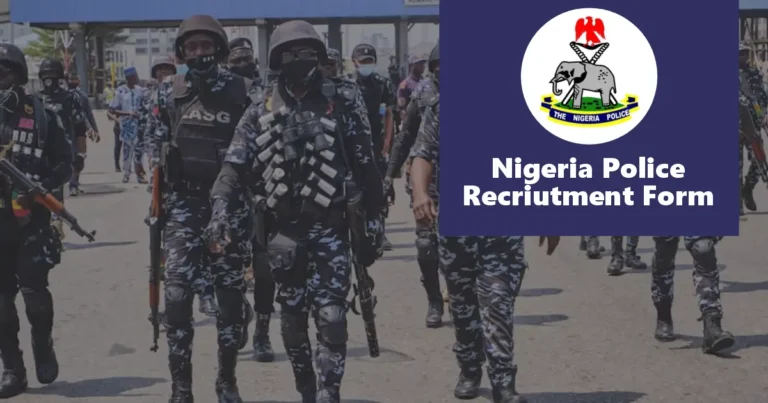 Nigeria Police Recruitment 2025 NPF Jobs Portal