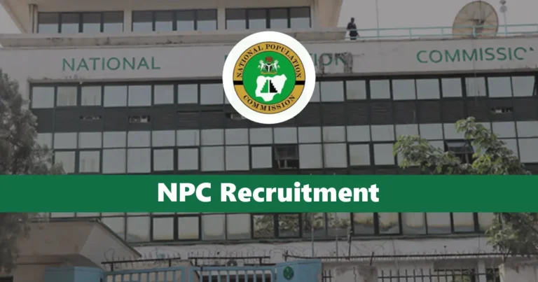 NPC Recruitment 2025/2026 Jobs Application Form Portal