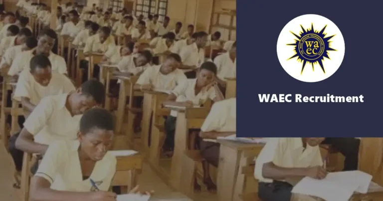 WAEC Recruitment 2025/2026 Jobs Application Form Portal