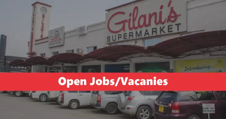 Gilanis Supermarket Jobs 2024/2025 Recruitment Portal