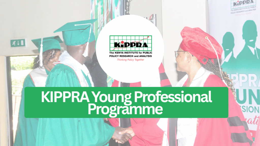 KIPPRA Young Professionals Programme 2025/2026 Application Form