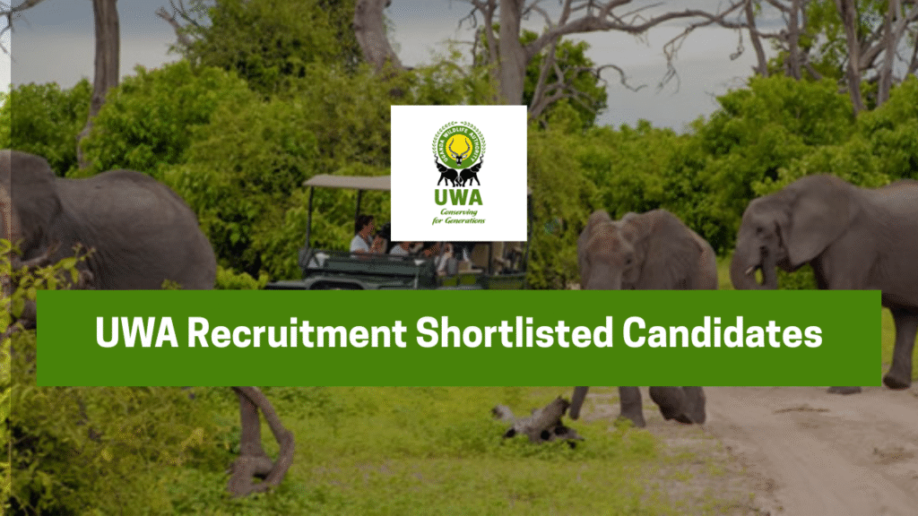 UWA Shortlisted Candidates for 2025 Recruitment PDF Download