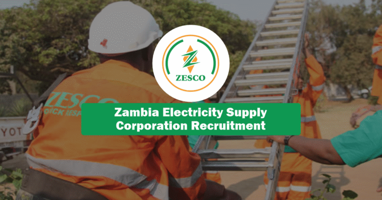 ZESCO Recruitment 2025/2026 Jobs Application Form, Email Address