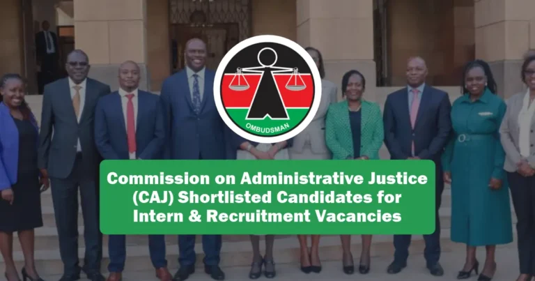 CAJ Shortlisted Candidates 2025 PDF Internship & Recruitment