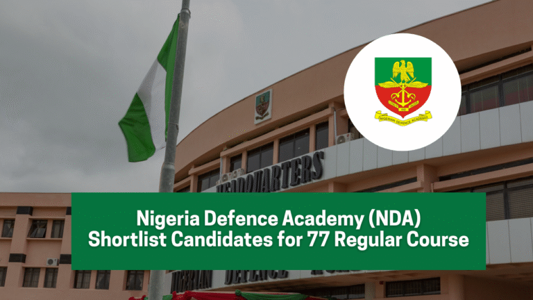 NDA Shortlisted Candidates 2025/2026 PDF, Screening Date